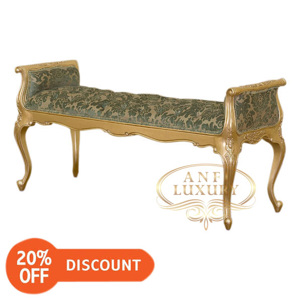 nantes carved long stool nantes carved long stool