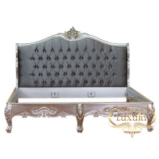 silky king size upholstery bed