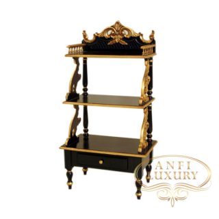 black gold corner rack