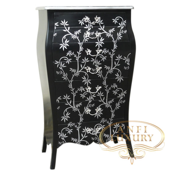 AL-CS021 jenna high chest drawers