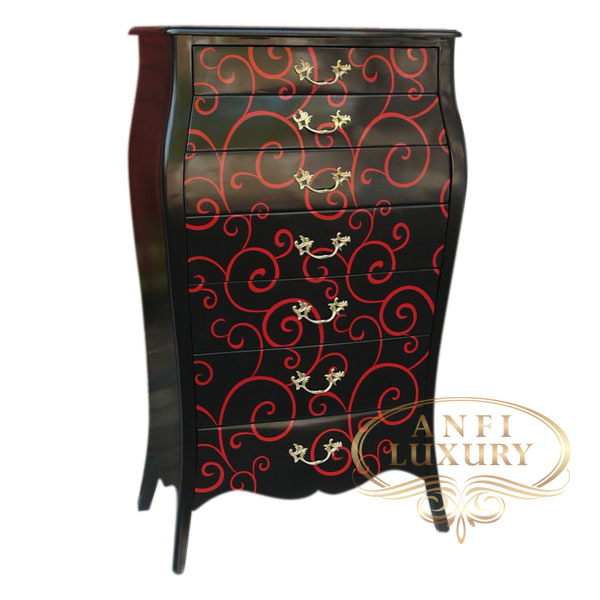 AL-CS023 jenna high chest drawers