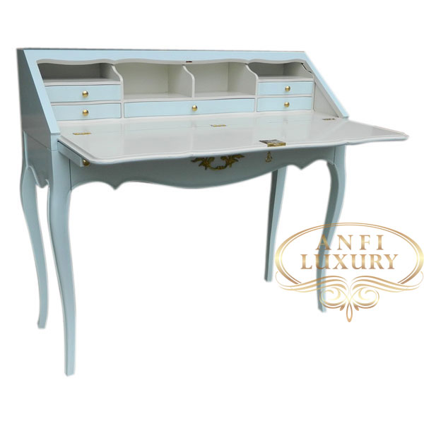 lauren desk with 5 drawers