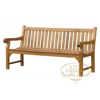 teak garden vania long bench