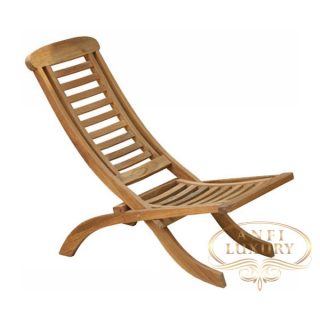 teak garden low lazy chair