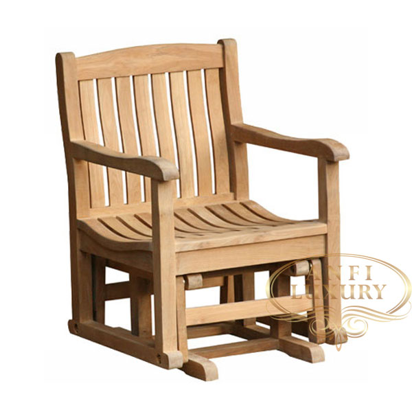 teak garden bee line chair